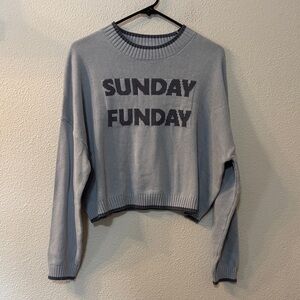 NWT Jessica Simpson Light Blue Knit Sweater